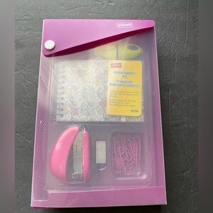 Staples school supplies kit new old stock 40784